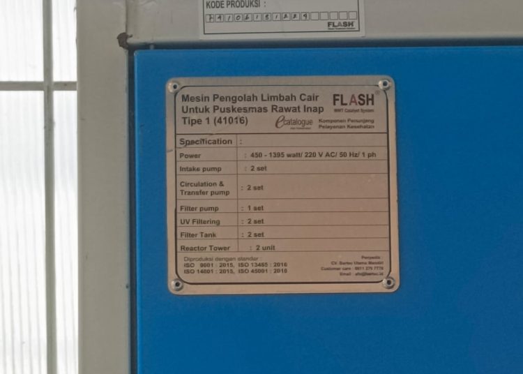 Pengadaan IPAL 9 Puskesmas Di OKU Timur Penuh Misteri